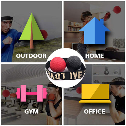 Boxing Reflex Ball Speed Ball with Headband